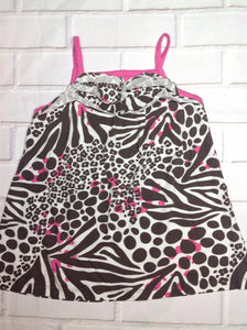 Carters LIGHT PINK & BROWN Top