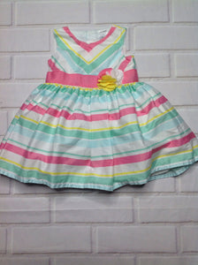 Carters LIGHT PINK & GREEN Dress