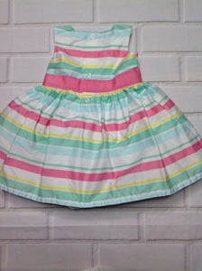 Carters LIGHT PINK & GREEN Dress