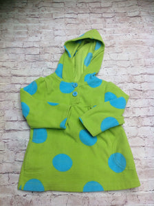 Carters LIME GREEN & BLUE Top