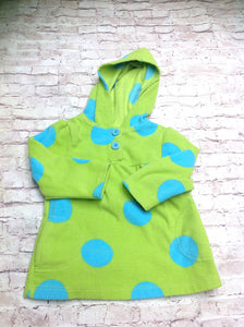 Carters LIME GREEN & BLUE Top