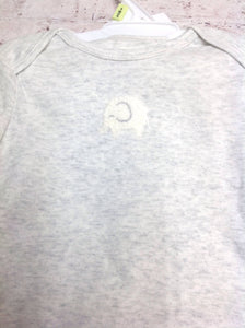 Carters Light Gray Gown