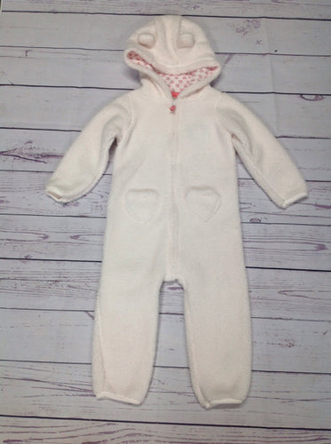 Carters Light Pink Snowsuit