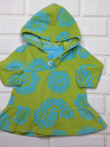 Carters Lime & blue Dress