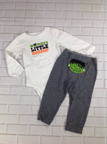 Carters Multi-Color 2 PC Outfit