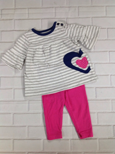 Carters Multi-Color 2 PC Outfit