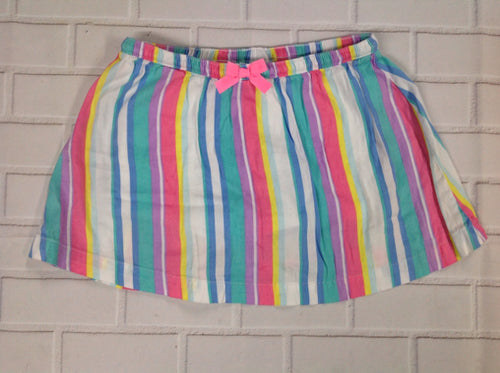 Carters Multi-Color Stripe Skort