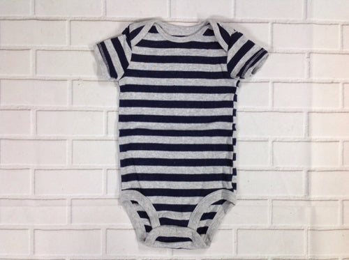 Carters NAVY & GRAY Onesie
