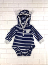 Carters NAVY & GRAY Top