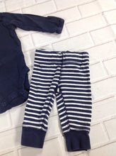 Carters Navy & White 2 PC Outfit