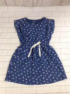 Carters Navy Print Floral Dress
