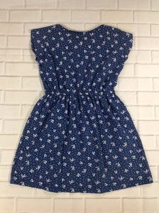 Carters Navy Print Floral Dress