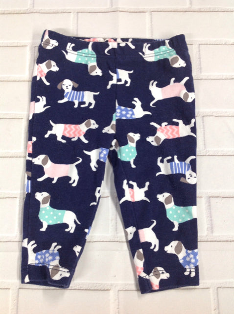 Carters Navy Print Leggings