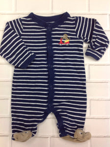 Carters Navy Print One Piece