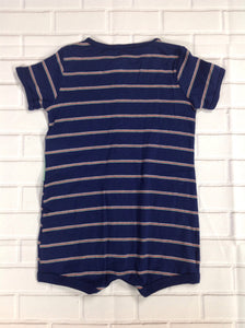 Carters Navy Print One Piece