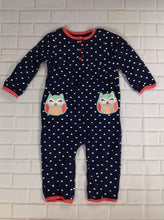 Carters Navy Print One Piece