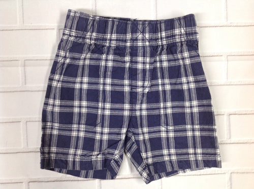 Carters Navy Print Shorts