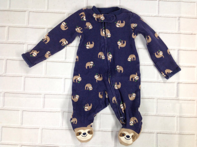 Carters Navy Print Sleepwear