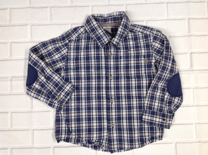 Carters Navy Print Top