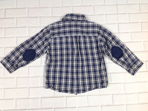 Carters Navy Print Top