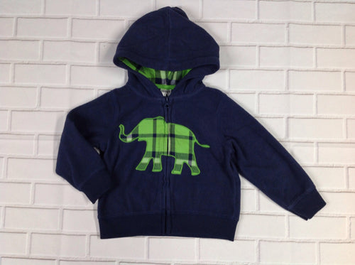 Carters Navy Print Top