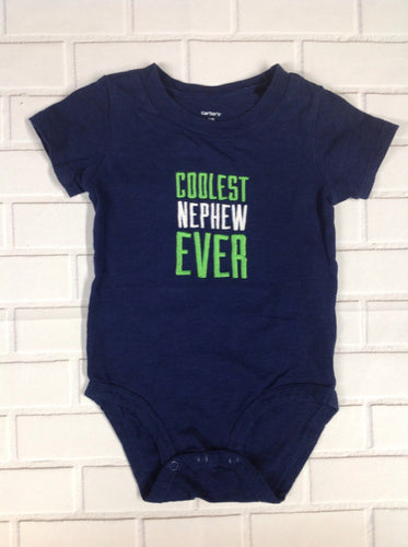 Carters Navy Print Top