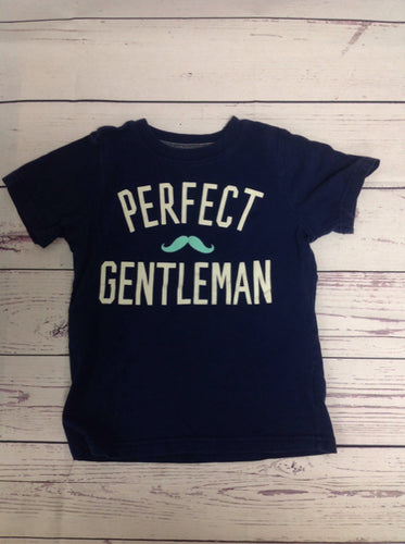 Carters Navy Print Top