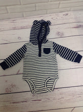 Carters Navy Print Top