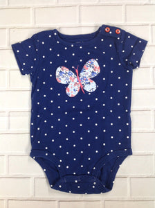 Carters Navy Print Top