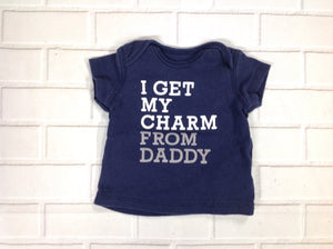 Carters Navy Print Top