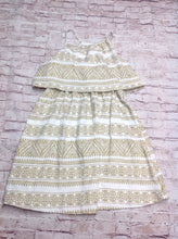 Carters OFF WHITE & GOLD Dress