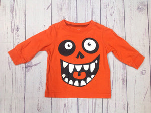 Carters ORANGE & BLACK Top