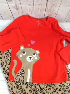 Carters ORANGE & TAN Sleepwear