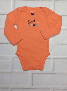 Carters Orange & Blue 2 PC Outfit