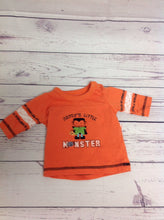 Carters Orange Monster Top