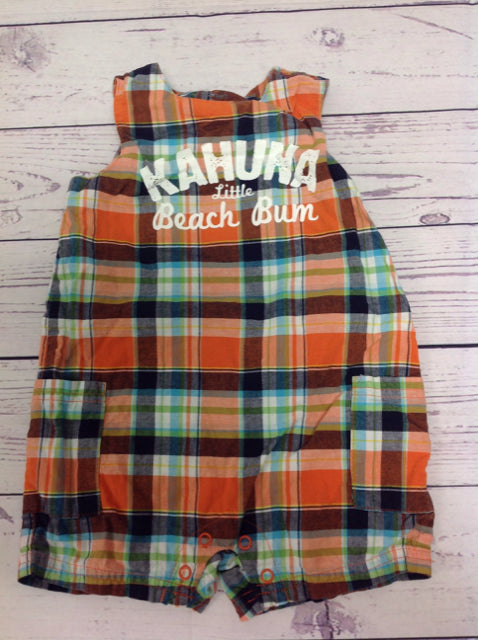 Carters Orange Print One Piece