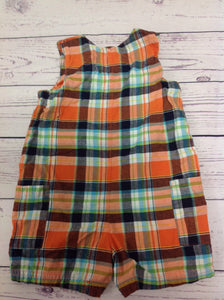 Carters Orange Print One Piece