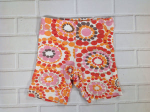 Carters Orange Print Shorts