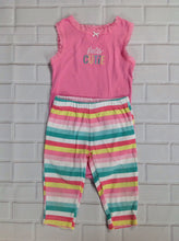 Carters PINK PRINT 2 PC Outfit