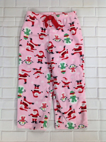 Carters PINK PRINT Christmas Sleepwear