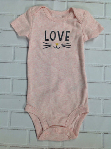 Carters PINK PRINT Onesie