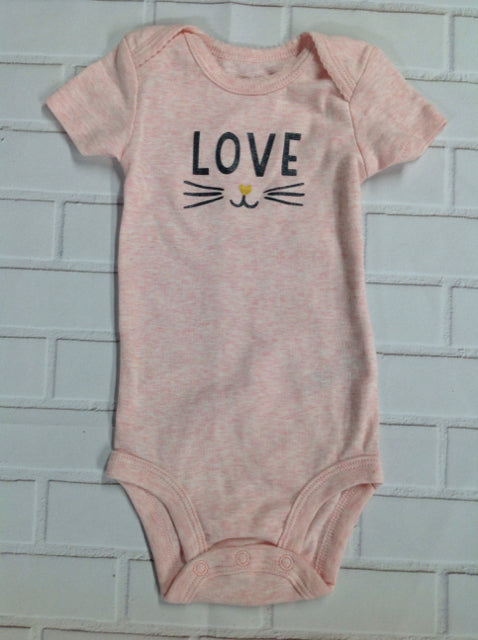 Carters PINK PRINT Onesie