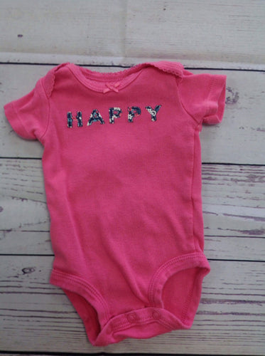 Carters PINK PRINT Onesie