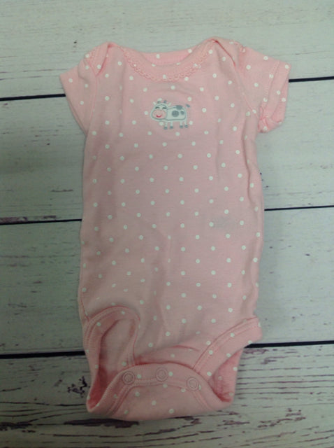 Carters PINK PRINT Onesie