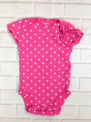 Carters PINK PRINT Onesie