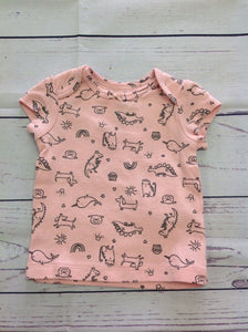Carters PINK PRINT Top