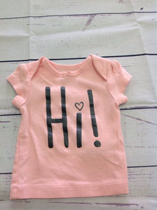Carters PINK PRINT Top