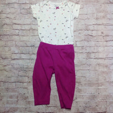 Carters PURPLE & WHITE 2 PC Outfit