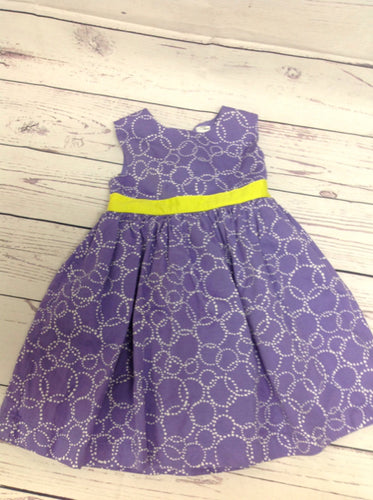Carters PURPLE & WHITE Dress