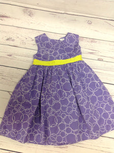 Carters PURPLE & WHITE Dress